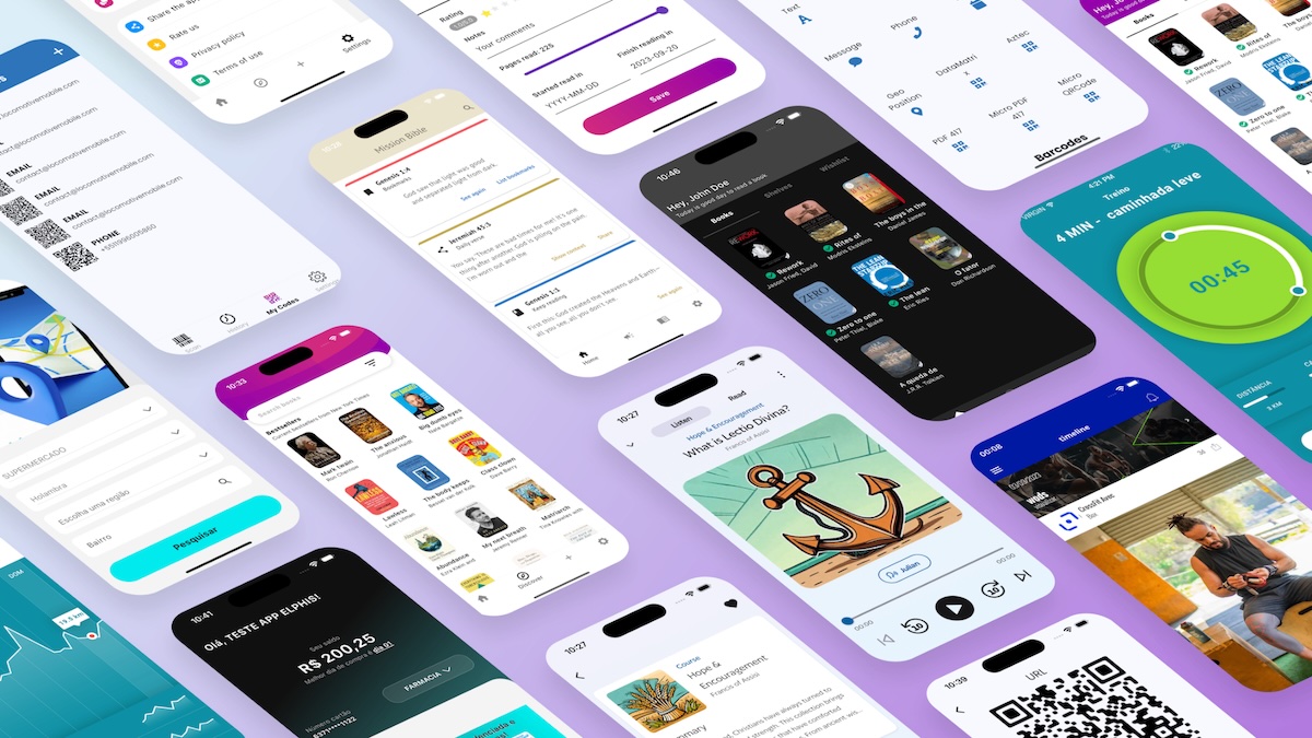 Portfolio de Apps Móveis Desenvolvidos