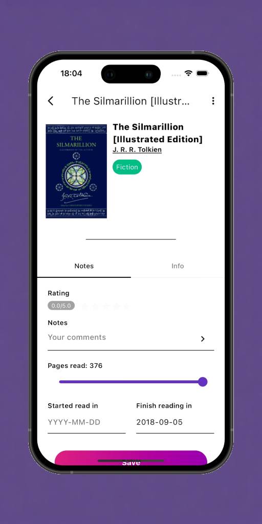 Bookster goals and tracking