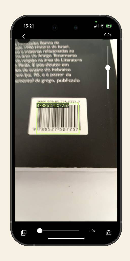 Bookster ISBN scanner